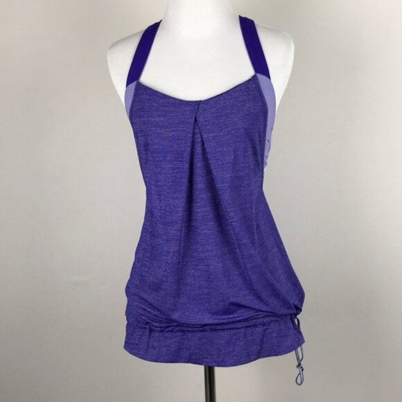 LULULEMON • Built-In Bra Racerback Top - Picture 1 of 6